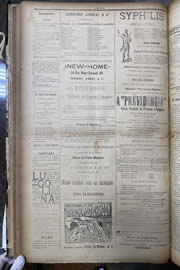 Página do jornal Unitário de outubro de 1912