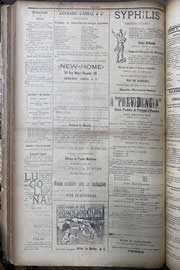 Página do jornal Unitário de outubro de 1912