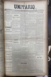 Página do jornal Unitário de outubro de 1912