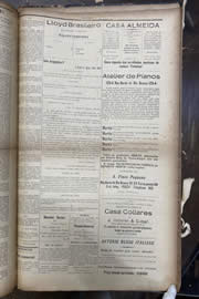 Página do jornal Unitário de outubro de 1912