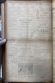 Página do jornal Unitário de outubro de 1912