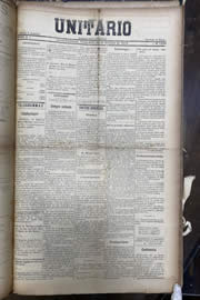 Página do jornal Unitário de outubro de 1912