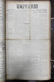 Página do jornal Unitário de janeiro de 1913