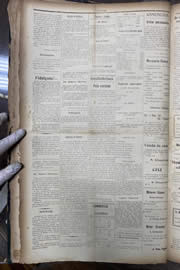 Página do jornal Unitário de fevereiro de 1913