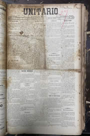 Página do jornal Unitário de abril de 1913