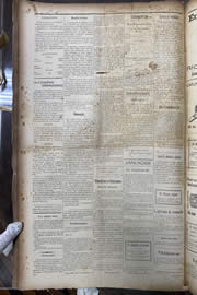 Página do jornal Unitário de abril de 1913