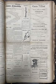 Página do jornal Unitário de abril de 1913