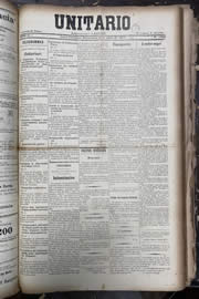 Página do jornal Unitário de abril de 1913