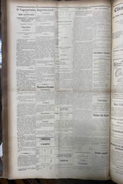 Página do jornal Unitário de abril de 1913