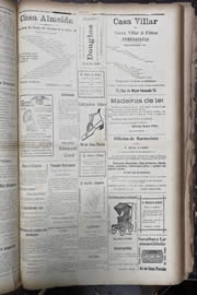 Página do jornal Unitário de abril de 1913