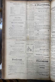 Página do jornal Unitário de abril de 1913