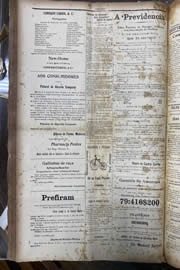 Página do jornal Unitário de abril de 1913