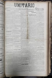Página do jornal Unitário de abril de 1913
