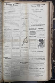 Página do jornal Unitário de abril de 1913