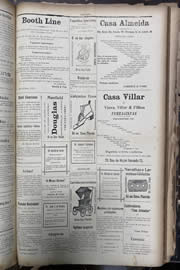 Página do jornal Unitário de maio de 1913