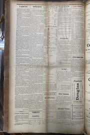 Página do jornal Unitário de maio de 1913