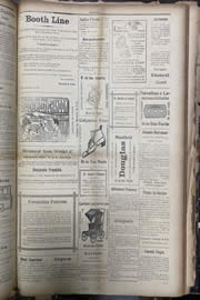 Página do jornal Unitário de maio de 1913