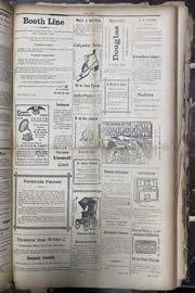 Página do jornal Unitário de maio de 1913
