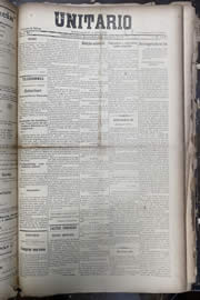 Página do jornal Unitário de junho de 1913