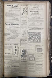 Página do jornal Unitário de junho de 1913