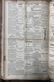 Página do jornal Unitário de junho de 1913