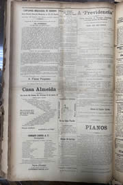 Página do jornal Unitário de junho de 1913