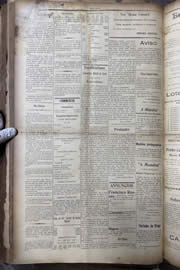Página do jornal Unitário de julho de 1913