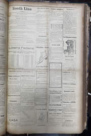 Página do jornal Unitário de julho de 1913