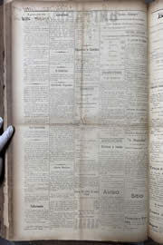 Página do jornal Unitário de julho de 1913