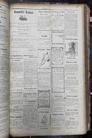 Página do jornal Unitário de julho de 1913