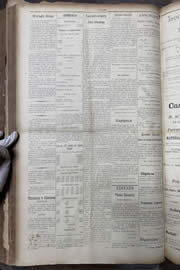 Página do jornal Unitário de agosto de 1913