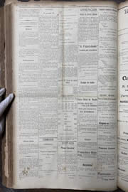 Página do jornal Unitário de agosto de 1913