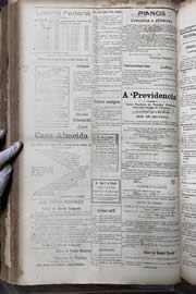 Página do jornal Unitário de agosto de 1913