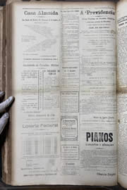 Página do jornal Unitário de setembro de 1913