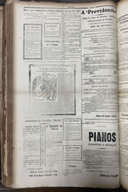 Página do jornal Unitário de setembro de 1913