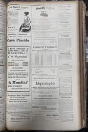 Página do jornal Unitário de outubro de 1913