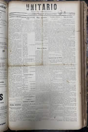 Página do jornal Unitário de outubro de 1913
