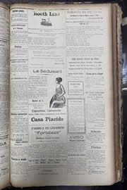 Página do jornal Unitário de outubro de 1913