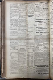 Página do jornal Unitário de outubro de 1913