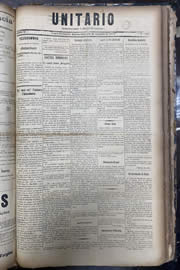 Página do jornal Unitário de outubro de 1913