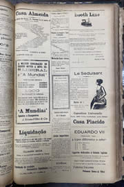 Página do jornal Unitário de outubro de 1913