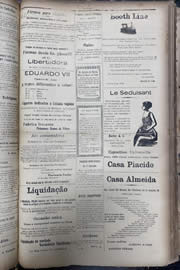 Página do jornal Unitário de outubro de 1913