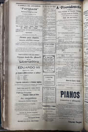 Página do jornal Unitário de outubro de 1913