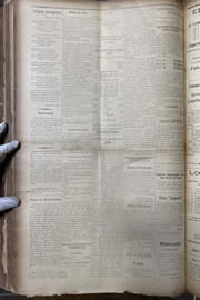 Página do jornal Unitário de novembro de 1913