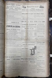 Página do jornal Unitário de dezembro de 1913