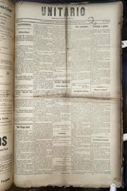 Página do jornal Unitário de dezembro de 1913