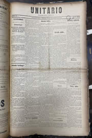 Página do jornal Unitário de dezembro de 1913