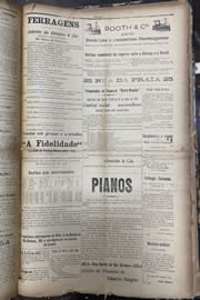 Página do jornal Unitário de dezembro de 1913