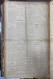 Página do jornal Unitário de dezembro de 1913