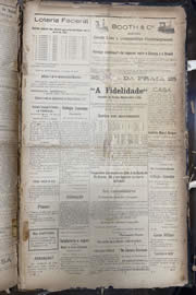 Página do jornal Unitário de dezembro de 1913